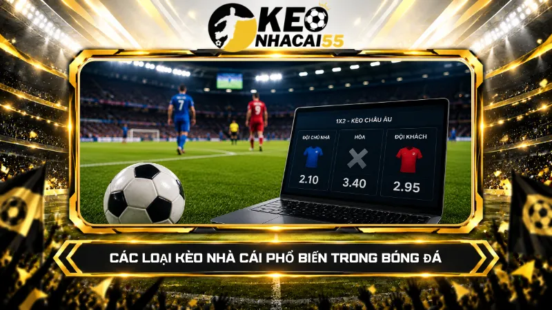 Kèo Nhà Cái Bóng Đá Trực Tuyến Hôm Nay - Tỷ Lệ Keonhacai55 Bet 19 Các loại kèo nhà cái phổ biến trong bóng đá